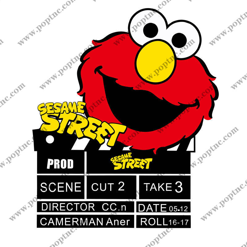 经典芝麻街裁片印花服装:打造独特街头风格