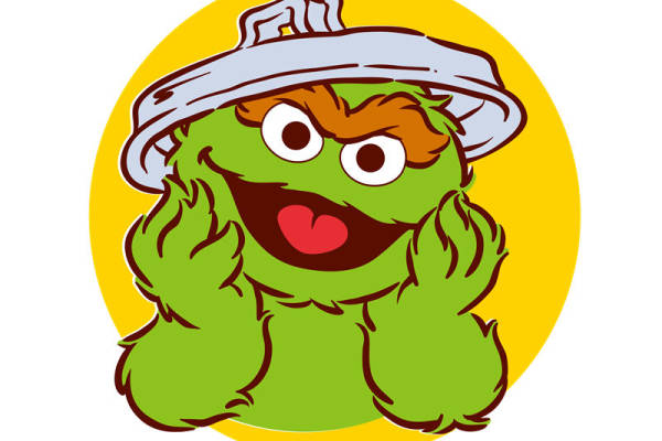 时尚趣味裁片印花服装：可爱卡通青蛙图案印花T恤