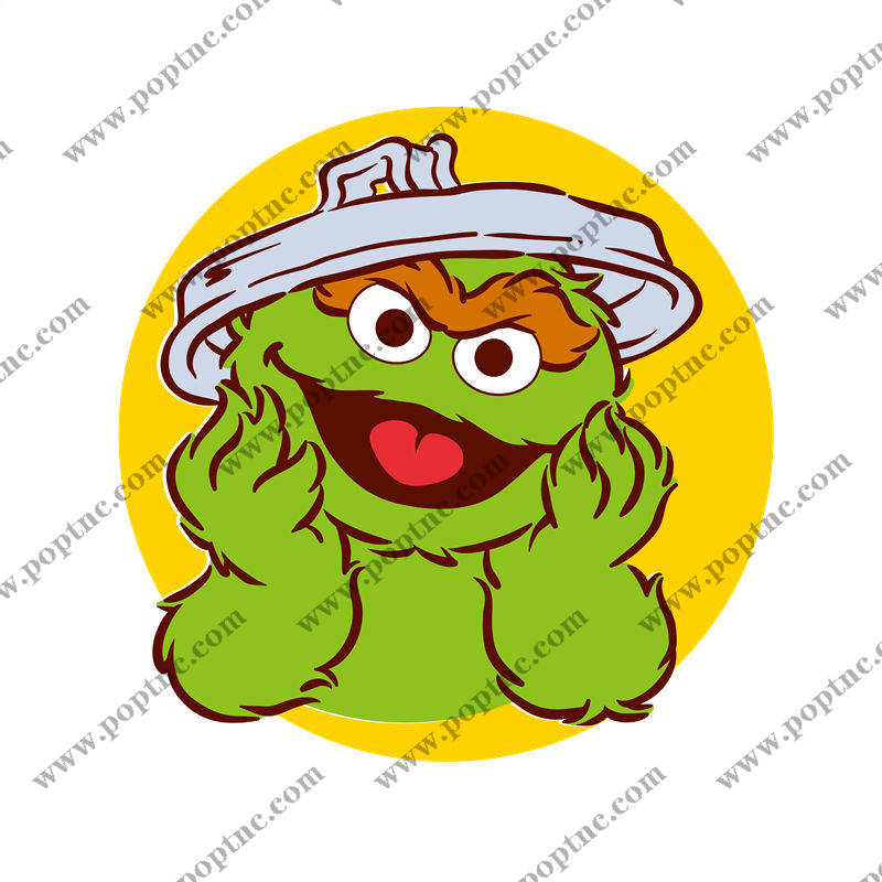 时尚趣味裁片印花服装:可爱卡通青蛙图案印花T恤