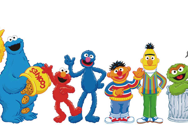 经典卡通角色裁片印花服装印花设计