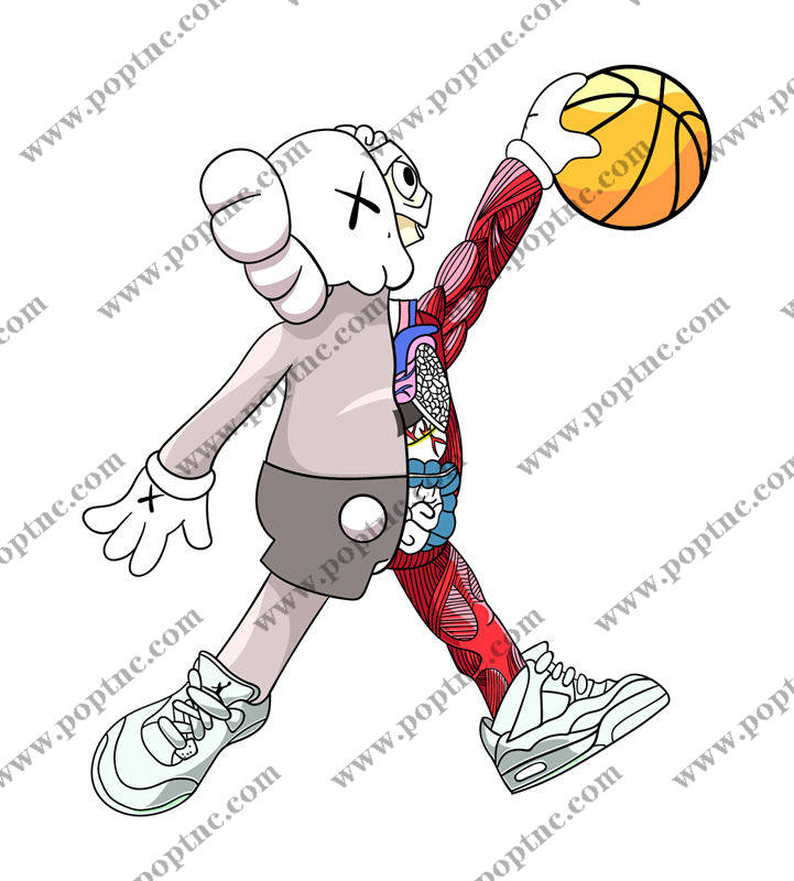 创意篮球主题裁片印花服装印花设计,运动风格潮流服装