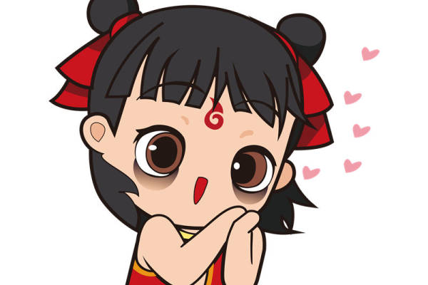 可爱卡通哪吒裁片印花服装印花设计