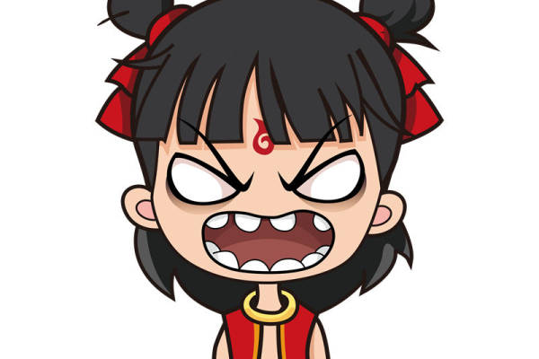 创意卡通动漫角色裁片印花服装印花设计