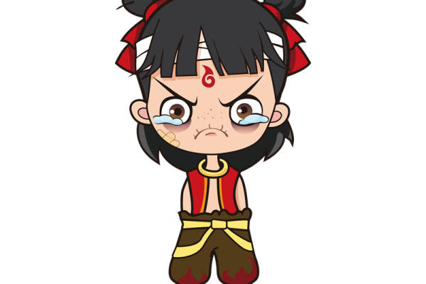 新款动漫风格裁片印花服装印花设计,适合儿童服饰