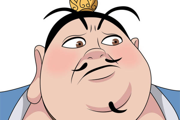 趣味卡通人物裁片印花服装印花设计