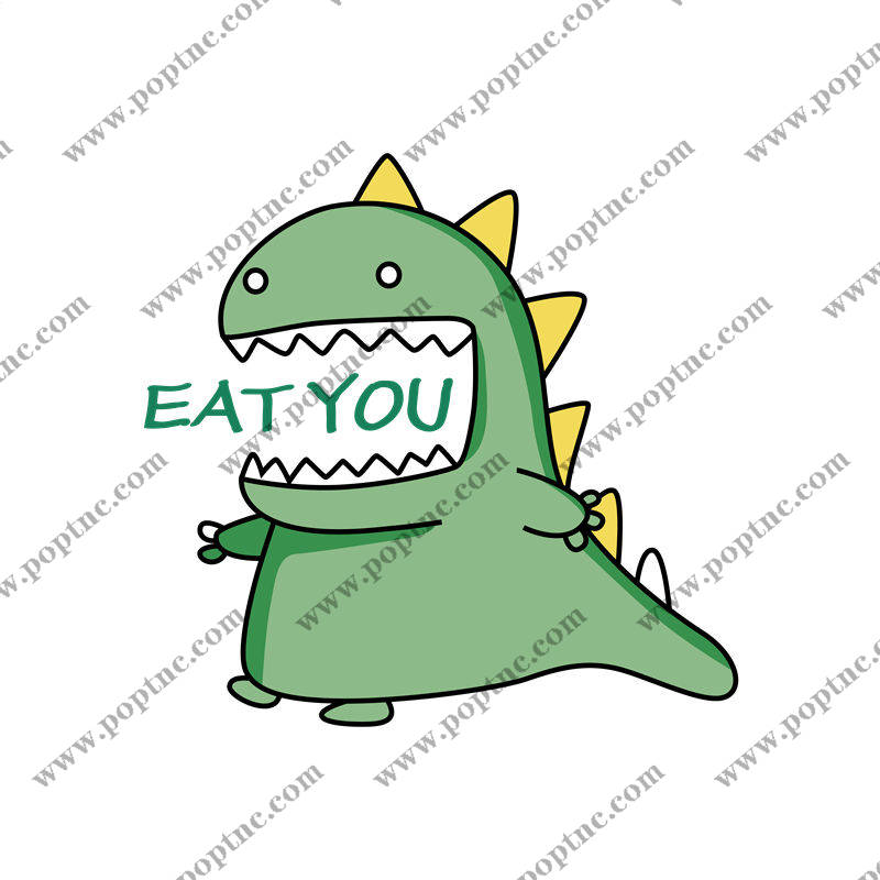 趣味恐龙裁片印花服装,打造个性时尚风格