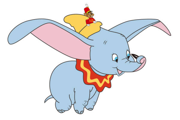 趣味卡通大象裁片印花服装,适合儿童的欢乐设计