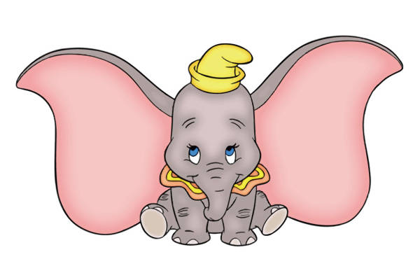 可爱卡通大象裁片印花服装，儿童时尚服装印花设计