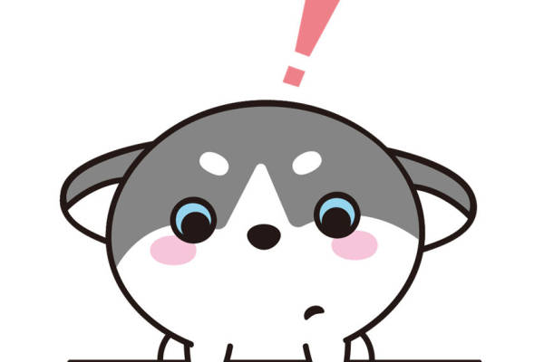 可爱卡通狗头裁片印花服装印花设计