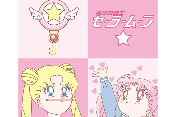 经典动漫裁片印花服装，美少女战士主题时尚设计