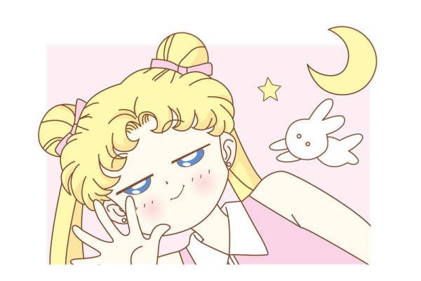 梦幻少女风格裁片印花服装印花设计