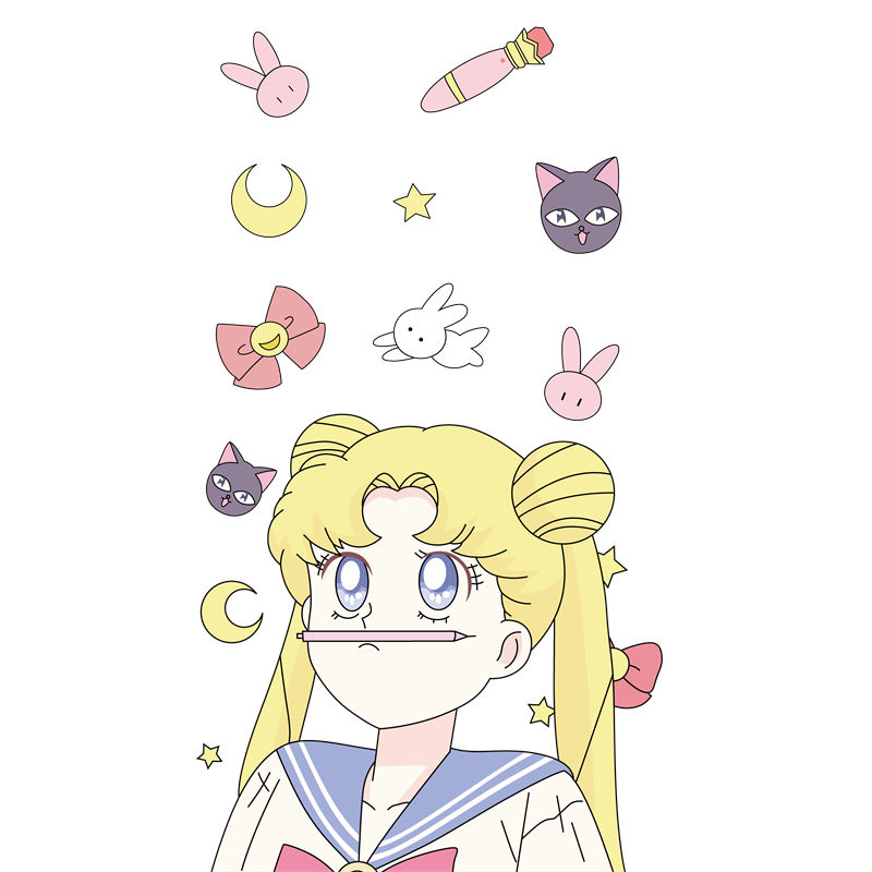 梦幻少女风裁片印花服装 打造甜美可爱风格