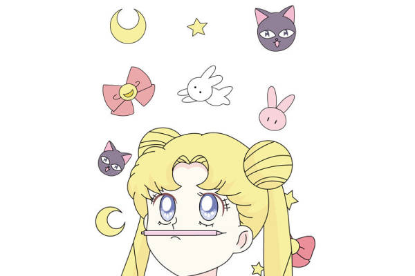 梦幻少女风裁片印花服装 打造甜美可爱风格