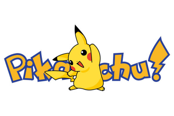 可爱皮卡丘裁片印花服装印花设计