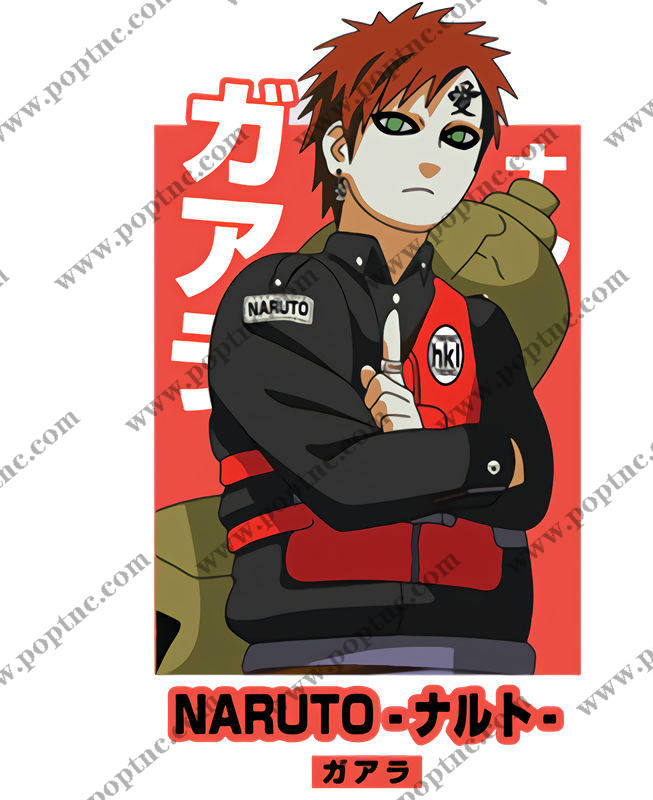 火影忍者主题裁片印花服装印花设计