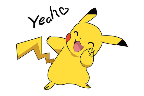 可爱皮卡丘裁片印花服装,活力满满卡通图案服装印花