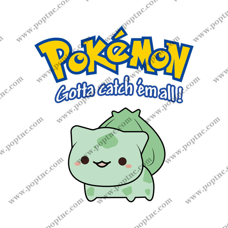 可爱卡通裁片印花服装,捕捉所有宝可梦的时尚选择