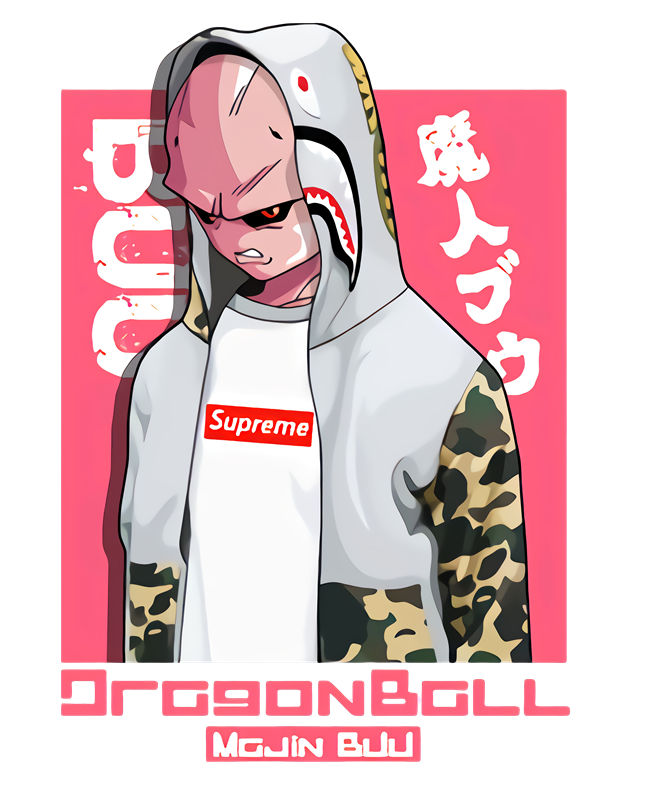 时尚潮流街头风格服装印花设计：裁片印花与动漫元素的完美结合
