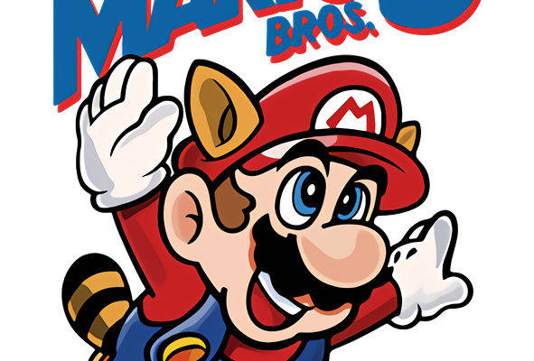 经典超级马里奥裁片印花服装 复古游戏主题服装印花