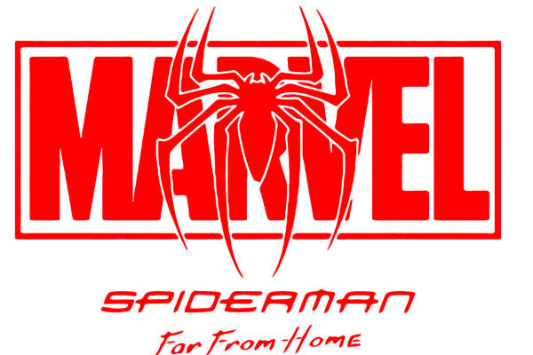 蜘蛛侠主题裁片印花服装印花设计，展现个性风格