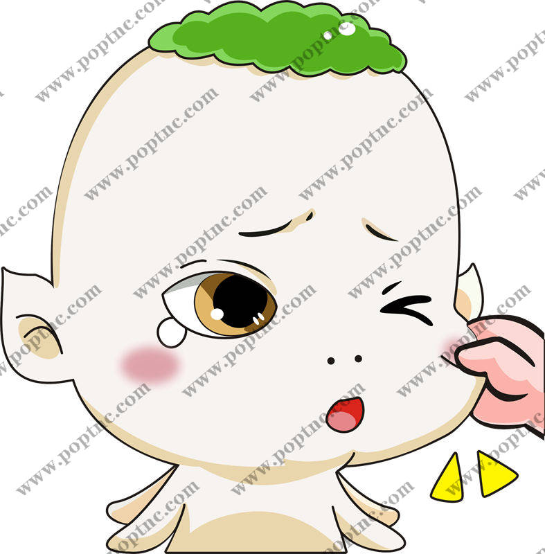 可爱卡通蔬菜萝卜裁片印花服装印花设计