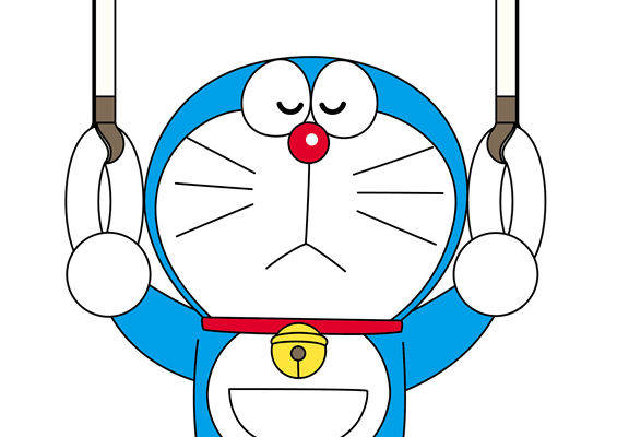 卡通猫型机器人裁片印花服装印花设计