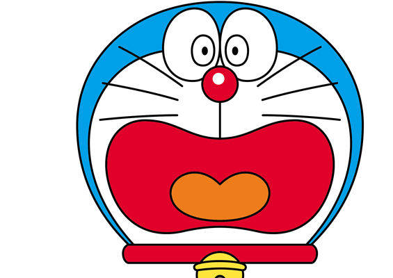 经典卡通角色裁片印花服装：哆啦A梦主题服装印花设计