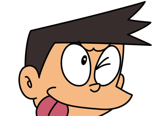 趣味卡通人物裁片印花服装印花设计