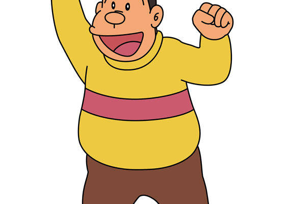 活力四射的卡通人物裁片印花服装