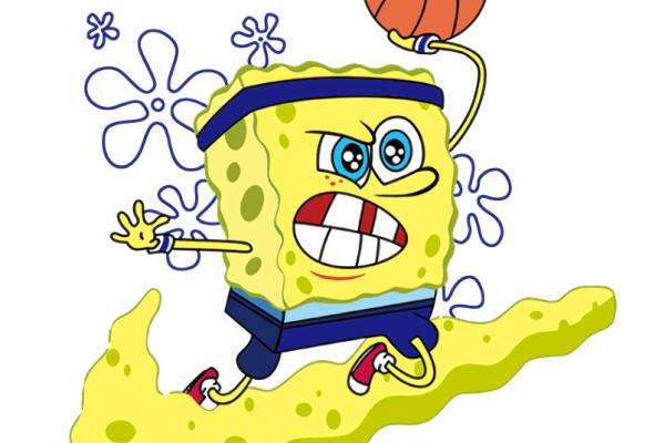 创意卡通裁片印花服装,活力四射的篮球主题服装印花