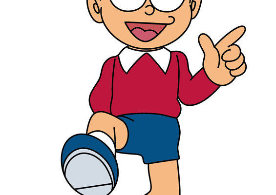 活力四射的卡通男孩裁片印花服装印花设计