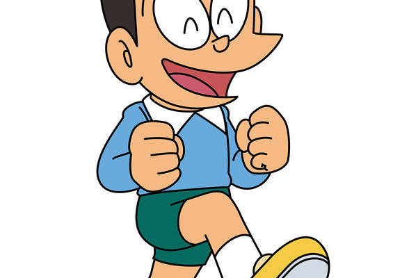 活力四射的卡通男孩裁片印花服装印花设计