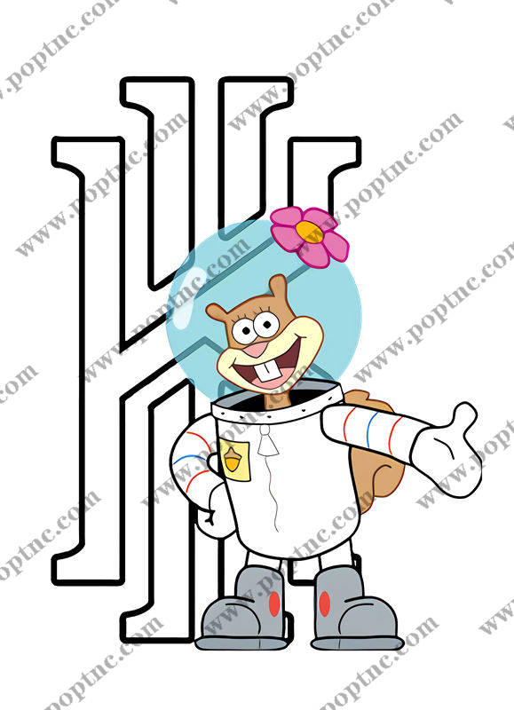 卡通宇航员裁片印花服装印花设计,趣味太空主题服装