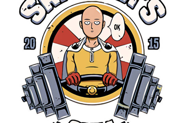 Saitama's Gym 裁片印花服装印花运动风格服装