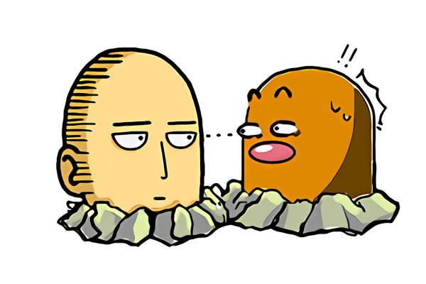 趣味裁片印花设计:花生与土豆的幽默对话服装印花