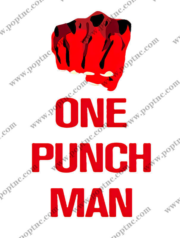 独特设计红色拳头裁片印花服装印花图案