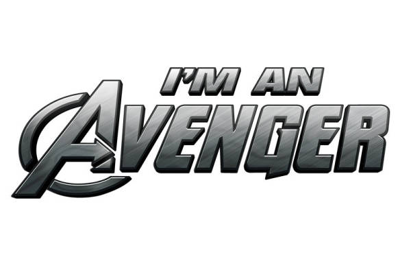 时尚个性裁片印花服装 I'M AN AVENGER 英雄主题服装印花