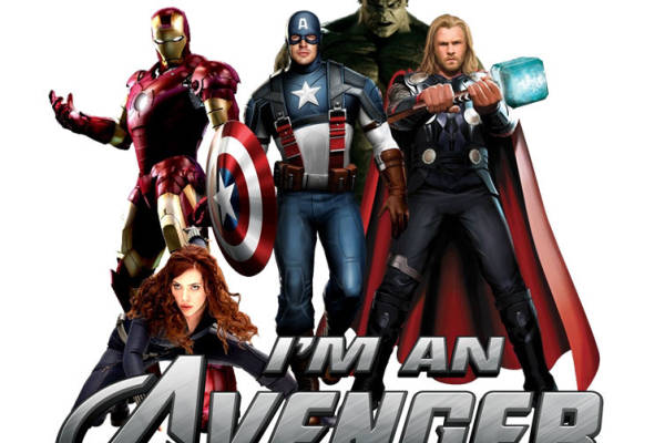 复仇者联盟裁片印花服装,展现超级英雄风格