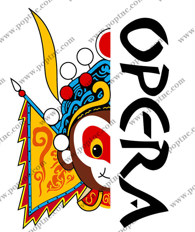 创意戏曲脸谱裁片印花服装 融合传统与现代的时尚设计