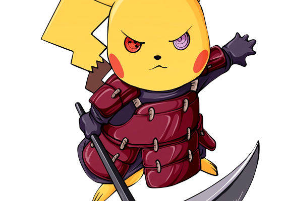 创意皮卡丘裁片印花服装印花设计,展现独特个性