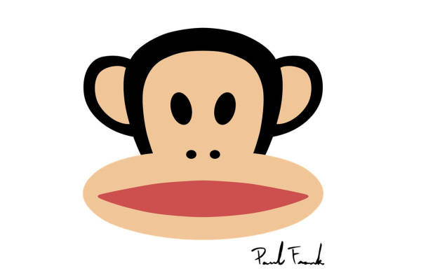 创意卡通猴子裁片印花服装印花设计