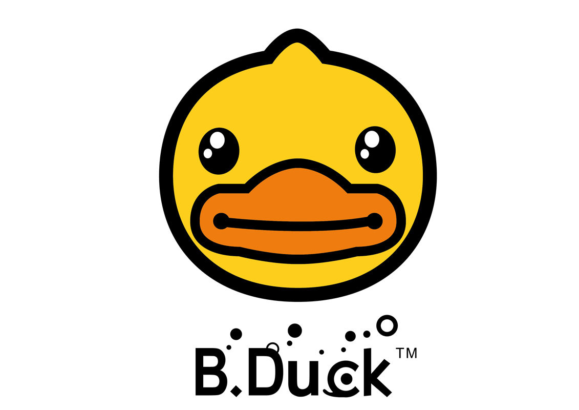 B.Duck裁片印花服装：可爱卡通风格，适合儿童和年轻人