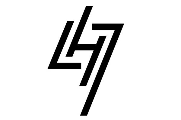 现代抽象几何裁片印花服装印花设计