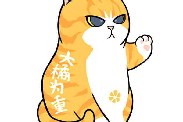 可爱猫咪裁片印花服装 趣味卡通风格印花T恤设计