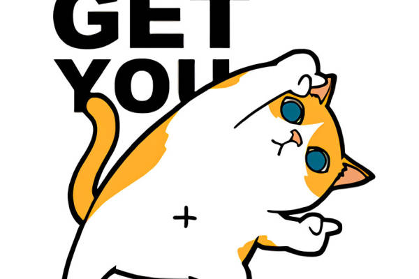 活力满满！可爱猫咪裁片印花服装印花设计