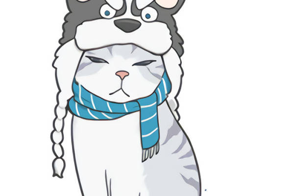 冬季可爱猫咪裁片印花服装印花设计