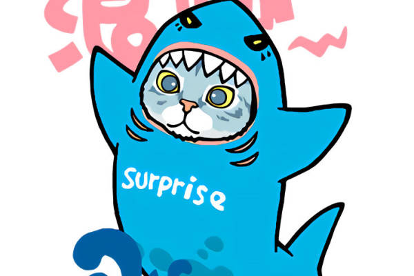 创意鲨鱼裁片印花服装,时尚惊喜设计,适合年轻潮流