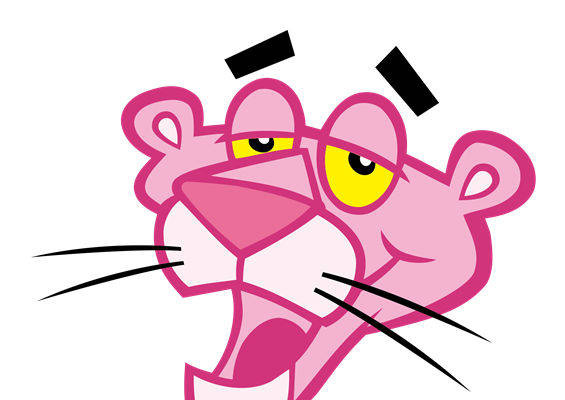 时尚个性粉色老鼠裁片印花服装印花设计