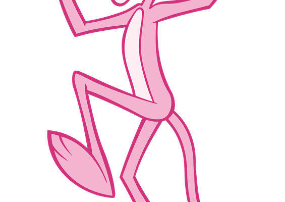 活力四射的粉色卡通老鼠裁片印花服装