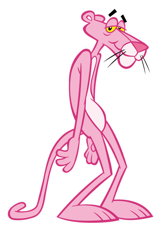 时尚粉色卡通老鼠裁片印花服装设计